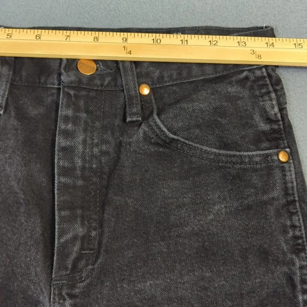Wrangler Jeans Men's 29x32 Fits 28x31 Black 936 WBK Slim Cowboy Cut Slim Fit